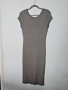 Zara | Dresses | Zara Blue And Cream Floral Dress | Poshmark